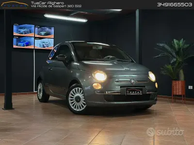 Usata Fiat 500 Lounge 69 CV (50 kW) 2011 Grigio Berlina