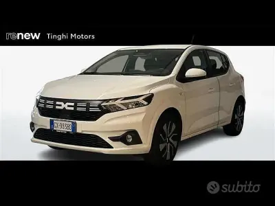 Usata Dacia Sandero Expression 101 CV (74 kW) 2024 Bianco Berlina