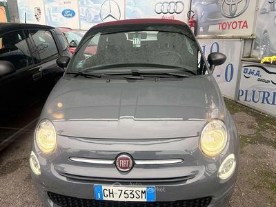Usata Fiat 500C 69 CV (50 kW) 2022 Gray Cabrio