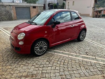 Usata Fiat 500 Sport 69 CV (50 kW) 2013 Rosso Utilitaria