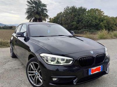 Usata BMW 116 Advantage 116 CV (85 kW) 2017 Nero Utilitaria