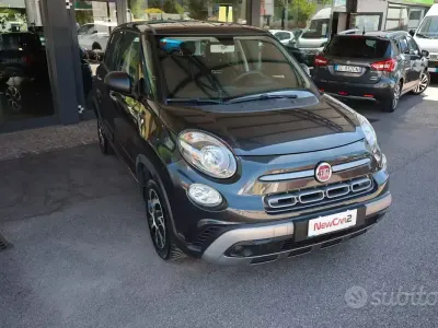 Usata Fiat 500L Cross 95 CV (69 kW) 2019 Grigio Monovolume