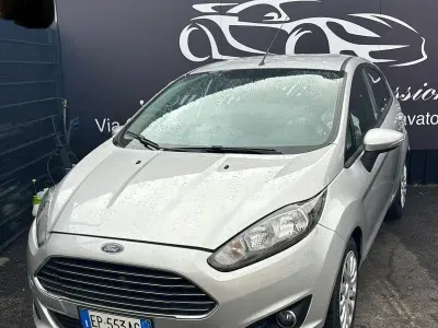 Gebraucht Ford Fiesta Titanium 75 PS (55 kW) 2014 Grau Kleinwagen