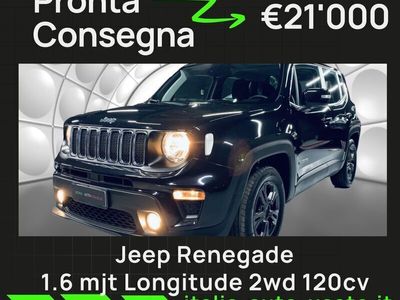 usata Jeep Renegade 1.6 mjt 120 cv Longitude