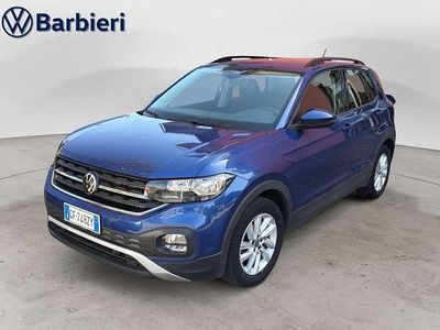 Usata VW T-Cross Style 95 CV (69 kW) 2021 Blu/azzurro SUV