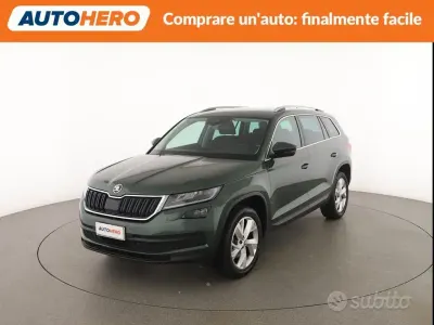 Second-hand Skoda Kodiaq Style 150 CP (110 kW) 2020 Verde SUV