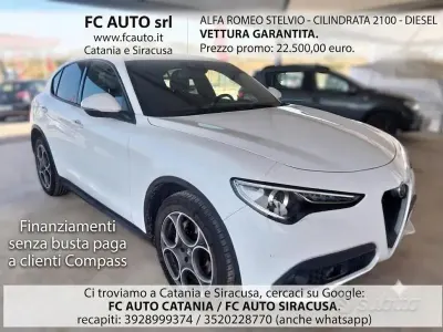 Usata Alfa Romeo Stelvio Ti 190 CV (139 kW) 2022 Bianco SUV