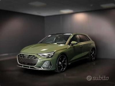 Nuova Audi A3 Ambiente 150 CV (110 kW) 2025 Verde Berlina
