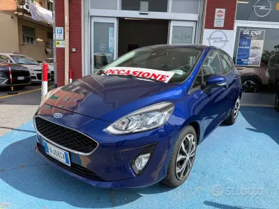 Usata Ford Fiesta 70 CV (51 kW) 2018 Blu/azzurro Utilitaria