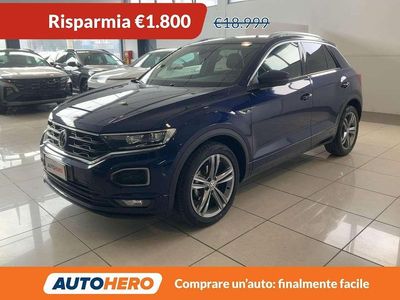 Usata VW T-Roc Advance 150 CV (110 kW) 2020 Blu/azzurro SUV