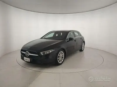 Usata Mercedes A160 2021 Nero Utilitaria