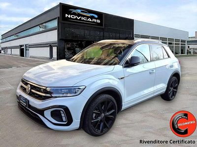 Usata VW T-Roc R-line 150 CV (110 kW) 2024 Pure white  tetto nero SUV