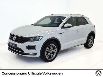 Usata VW T-Roc Advance 116 CV (85 kW) 2019 Bianco SUV