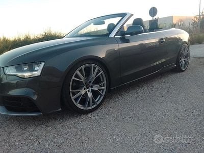 Usata Audi A5 Cabriolet S-Line 2013 Grigio Cabrio