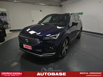 Usata Seat Tarraco 4Drive 190 CV (139 kW) 2019 Blu/azzurro SUV