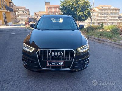 Usata Audi Q3 S-Line 140 CV (102 kW) 2013 Nero SUV