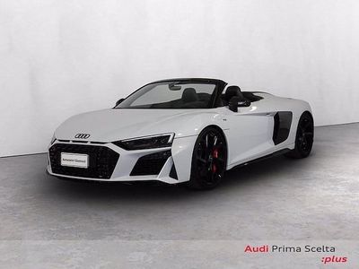 Usata Audi R8 Spyder Performance 620 CV (456 kW) 2023 Bianco Cabrio
