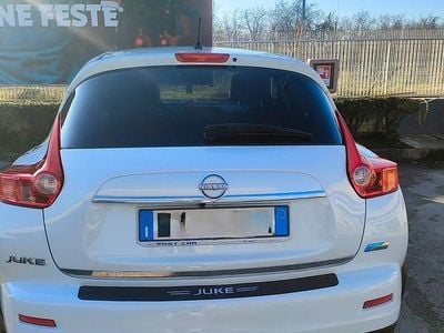 Usata Nissan Juke Tekna 110 CV (80 kW) 2014 Bianco SUV