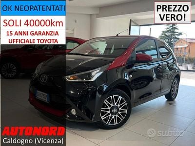 Usata Toyota Aygo Connect Style 72 CV (52 kW) 2021 Nero Utilitaria
