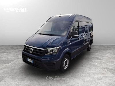 Usata VW Crafter Business 140 CV (102 kW) 2019 Blu Furgone