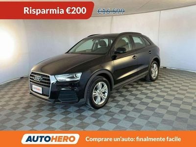 Käytetty Audi Q3 120 HP (88 kW) 2016 Musta Katumaasturi