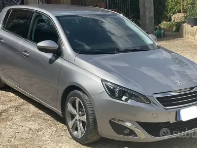 Usata Peugeot 308 GT-line 116 CV (85 kW) 2014 Grigio Berlina