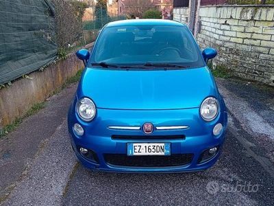 Usata Fiat 500 Sport 2015 Blu Berlina