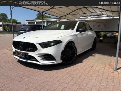 Usata Mercedes A200 AMG Line Premium Plus 163 CV (119 kW) 2020 Bianco Berlina