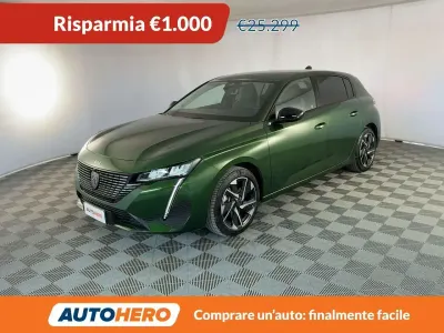 Usata Peugeot 308 Allure 136 CV (100 kW) 2025 Verde Berlina