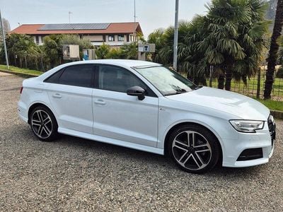 Usata Audi A3 S-Line 116 CV (85 kW) 2017 Bianco Berlina