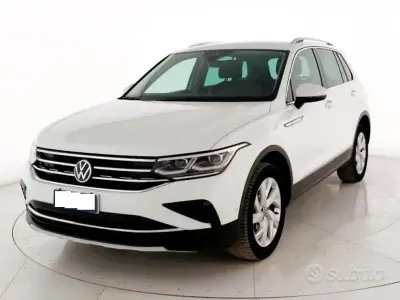 Usata VW Tiguan Advance 150 CV (110 kW) 2020 Bianco SUV