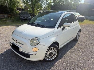 Usata Fiat 500 Lounge 75 CV (55 kW) 2008 Bianco Utilitaria