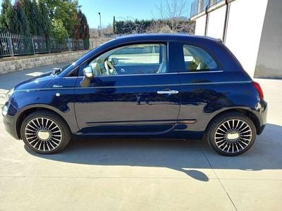 Usata Fiat 500C Riva 69 CV (50 kW) 2016 Blu/azzurro Cabrio