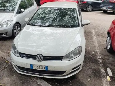 Occasion VW Golf VII Comfortline 110 ch (80 kW) 2016 Blanc Berline