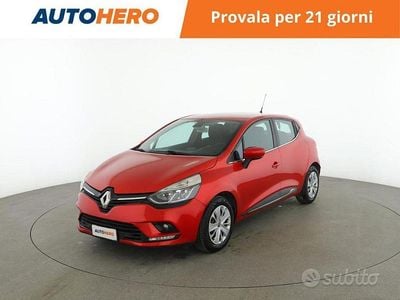Usata Renault Clio IV Zen 90 CV (66 kW) 2017 Rosso Berlina