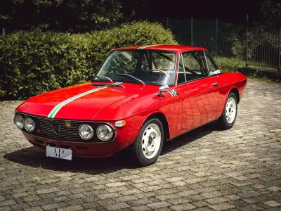 Käytetty Lancia Fulvia 87 HP (63 kW) 1966 Punainen Coupe - kaksiovinen