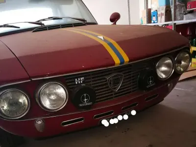 Usata Lancia Fulvia 99 CV (72 kW) 1969 Rosso Coupé