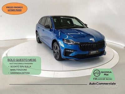 Usata Skoda Scala Monte Carlo 116 CV (85 kW) 2024 Blu Utilitaria