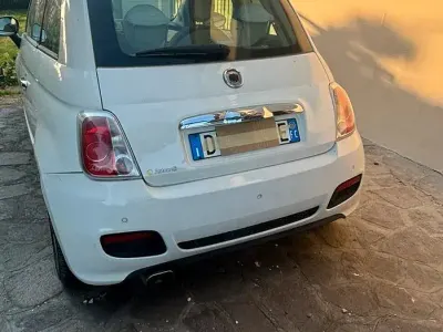 Usata Fiat 500 2009 Bianco Cabrio