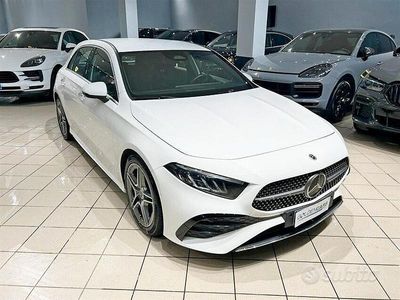 Usata Mercedes A180 AMG Line Premium 116 CV (85 kW) 2023 Bianco Berlina