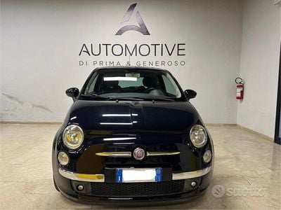 Usata Fiat 500 Lounge 69 CV (50 kW) 2009 Blu Cabrio