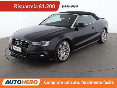 Usata Audi A5 Cabriolet 190 CV (139 kW) 2016 Nero Cabrio