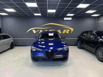 Usata Alfa Romeo Stelvio Sprint 190 CV (139 kW) 2021 Blu/azzurro SUV