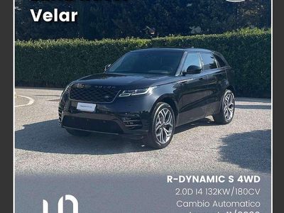 Usata Land Rover Range Rover Velar R-Dynamic 179 CV (131 kW) 2020 Ultimate black/santorini SUV