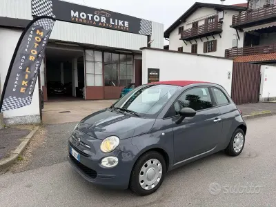 Usado Fiat 500C 69 CV (50 kW) 2022 Gris Descapotable