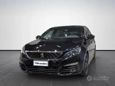 Usata Peugeot 308 SW GT-line 120 CV (88 kW) 2018 Nero Station wagon