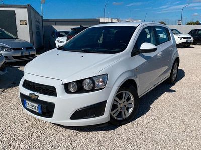 Usata Chevrolet Aveo LT 86 CV (63 kW) 2012 Bianco Berlina