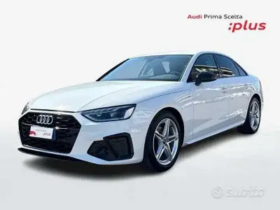 Begagnad Audi A4 S-Line 136 HK (100 kW) 2024 Vit Sedan
