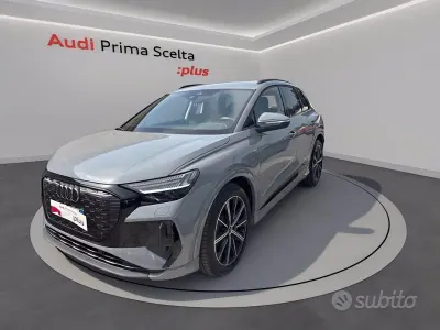 Nuova Audi Q4 e-tron S-Line 210 kW (286 CV) 2026 Grigio selce SUV