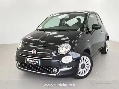 Usata Fiat 500 Lounge 69 CV (50 kW) 2016 Nero Berlina